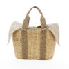 NATURAL - BEIGE HDL - NATURAL LINEN T POUCH