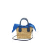 NATUREL - POIGNEES BLEUES - POCHE COTON B BLEUE