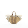 NATURAL - BEIGE HDL - NATURAL LINEN T POUCH