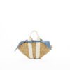 NATURAL - ECRU HDL - BLUE DENIM T POUCH