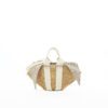 NATURAL - ECRU HDL - NATURAL LINEN T POUCH