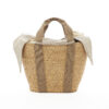 NATURAL - BEIGE HDL - NATURAL LINEN T POUCH