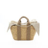 NATURAL - BEIGE HDL - NATURAL LINEN T POUCH