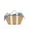 NATURAL - ECRU HDL - BLUE DENIM T POUCH