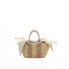 NATURAL - BEIGE HDL - NATURAL LINEN T POUCH