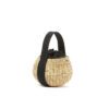 NATUREL - POIGNEES NOIRES - POCHE COTON NOIRE