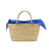 NATURAL - NATURAL HDL - BLUE COTTON T POUCH