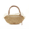 NATURAL - CAMEL HDL - ECRU COTTON OZ POUCH