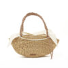 NATUREL - POIGNEES CAMEL - POCHE COTON T ECRUE